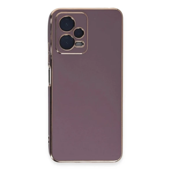 Xiaomi Poco X5 5g Kılıf Volet Silikon - Mor ürün görseli 1