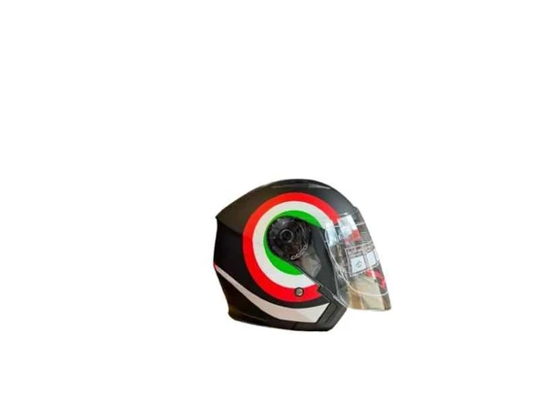 Jk-20 Jıekaı Yarım Güneş Gözlüklü Kask [X1]512 L Beden ürün görseli 1