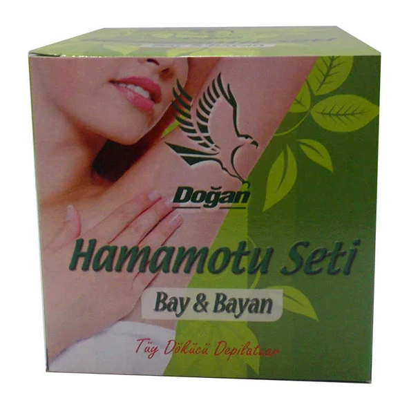 Hamamotu Seti Tüy Dökücü Toz Bay Bayan 100 Gr Kase Spatula Kolonyalı Mendil - OEM458-696 ürün görseli 1