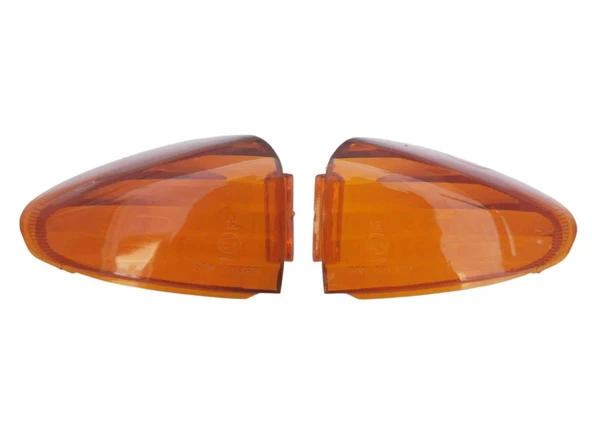 Scooter 150 Arka Sinyal Camı Sağ-Sol Sarı ürün görseli 1