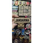 Çukurova Ütü Bizon Derisinden Compat Şapka Için ''jandarma'' 7 cm x 2 cm Peç, Jöh, Komando, Cırtlı, ürün görseli 1