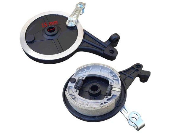 Arora E-Bis Arka Kampana Siyah 15 Mm Komple ürün görseli 1