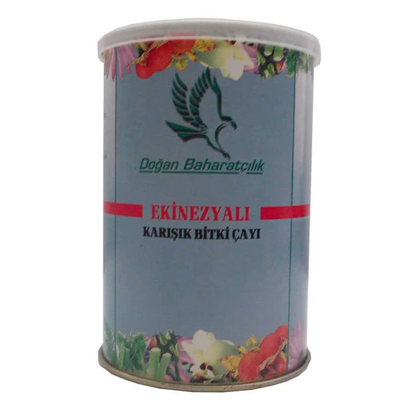 Ekinezyalı Karışık Bitkisel Çay 100 Gr Teneke Kutu - OEM458-654 ürün görseli 1