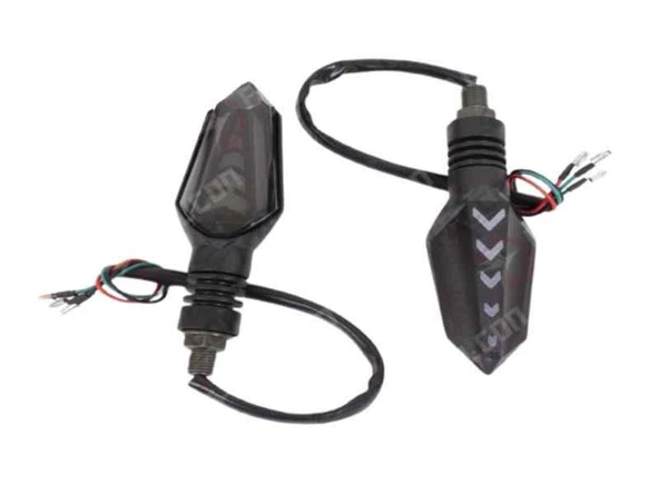 Falcon Led Sinyal Ok Desen (Sarı) Kayar Ledli ürün görseli 1