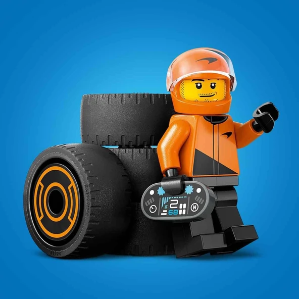 City McLaren Yarış Arabalı F1 Sürücüsü 60442 ürün görseli 1