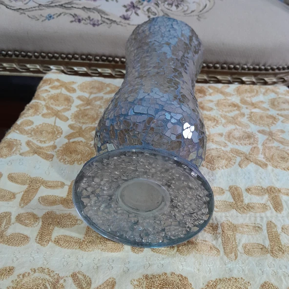 Kırık Cam Modeli Vazo - Resim 4