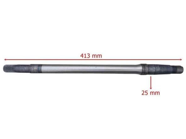 E-Bis Arka Aks 413 Mm Bilya Yatagı 25 18 Freze Öm ürün görseli 1