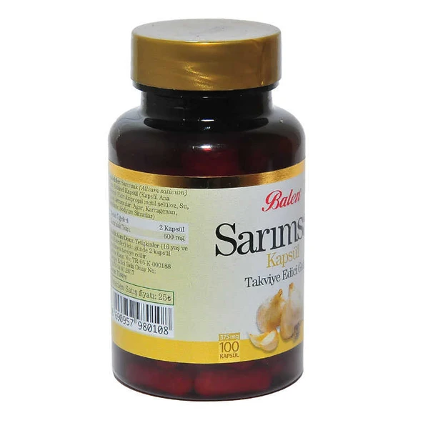 Sarımsak 100 Kapsül - OEM458-8035 - Resim 2