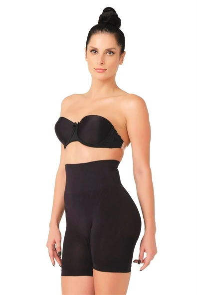 Arias Closet Siyah MI Emay 2017 Düşük Bel Double Pantalon Korse ürün görseli 1