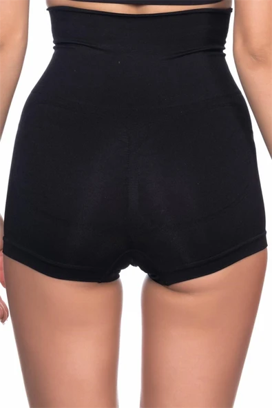 Siyah Pantolon Double Korse - Resim 3