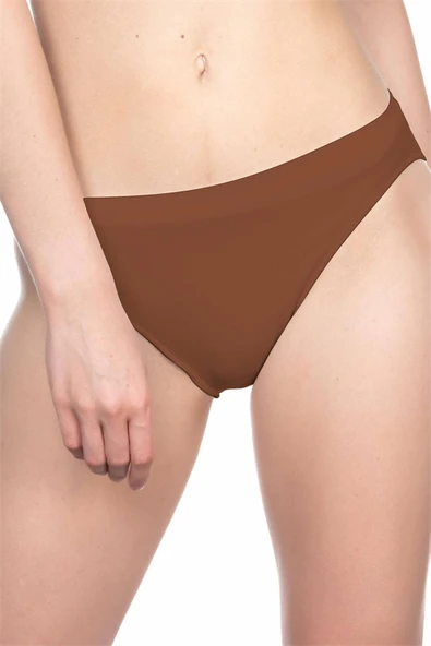 Arias Closet Kahve MI Emay 3001 Soft Slip Külot ürün görseli 1
