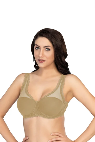 Arias Closet Ten MI Emay 172 D Pedli Dantelli Balenli Minimazer Toparlayıcı Sütyen ürün görseli 1