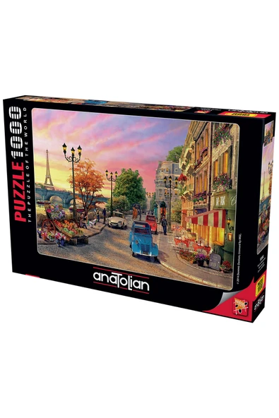 Anatolian 1000 Parçalık Puzzle - Paris'te Akşamüstü 1004 ürün görseli 1