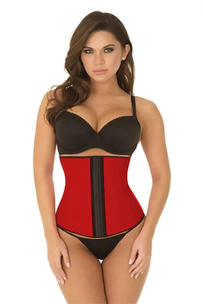 Arias Closet Kırmızı MI 9161 Terletici Agraflı Bel Korse ürün görseli 1