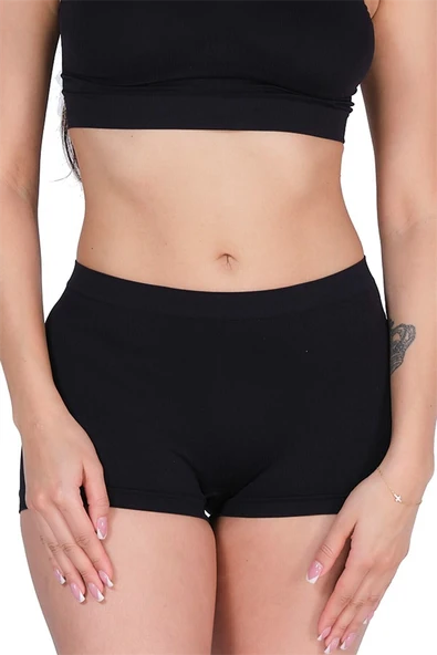 Arias Closet Siyah MI Emay 3000 Soft Boxer - Resim 4