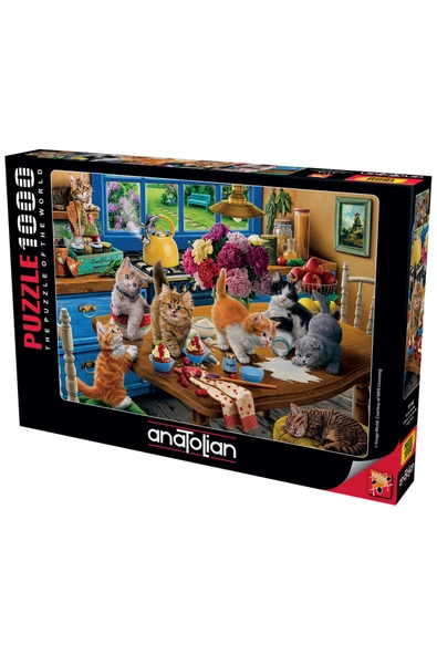 Anatolian 1000 Parçalık Puzzle - Mutfak Kedileri 1114 ürün görseli 1