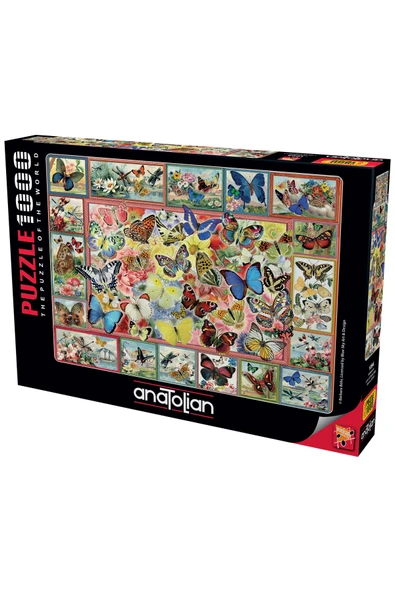 Anatolian 1000 Parçalık Puzzle - Kelebekler 1094 ürün görseli 1