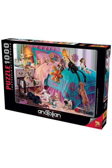Anatolian 1000 Parçalık Puzzle - Haylaz Köpekler 1064 ürün görseli 1