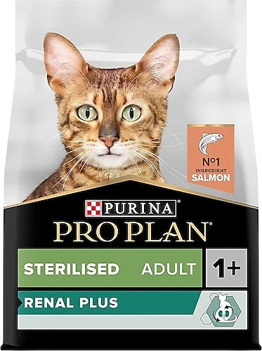 Proplan Sterilised Somon Balıklı Kısırlaştırılmış Kedi Maması 1 kg Açık Mama - PRPLN-STRL-SMN1KG-ACKM ürün görseli 1