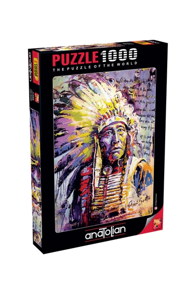 Anatolian 1000 Parçalık Puzzle - Şef Seattle 1104 ürün görseli 1