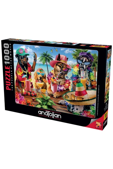 Anatolian 1000 Parçalık Puzzle - Tropikal Parti 1102 ürün görseli 1