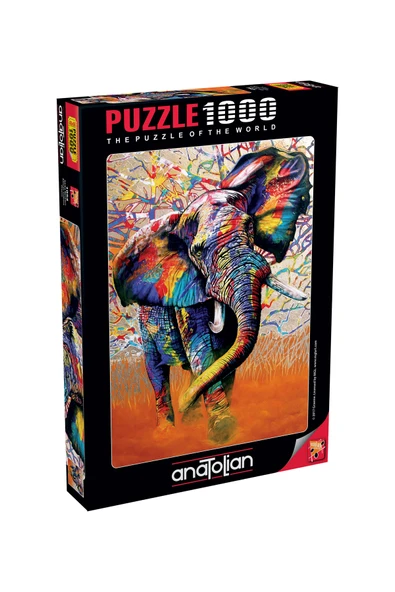 Anatolian 1000 Parçalık Puzzle - Afrika Renkleri 1054 ürün görseli 1