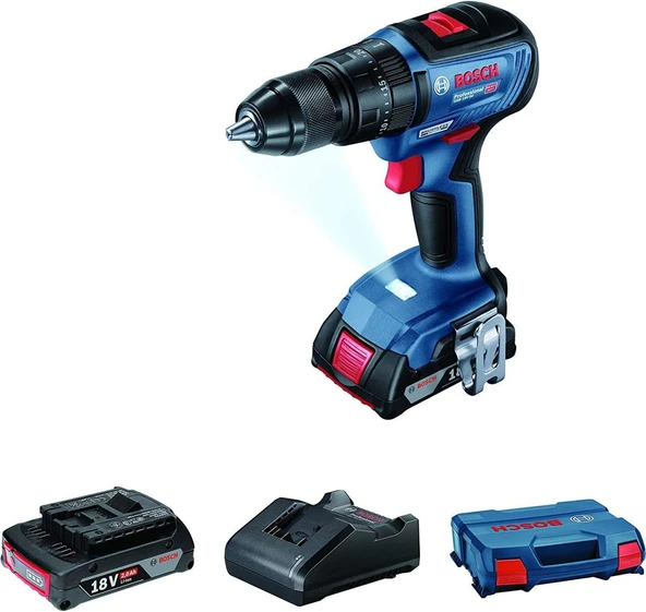 Bosch GSB 18V-50 Professional Akülü Darbeli Vidalama - 4059952505183 ürün görseli 1