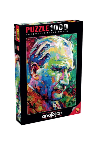 Anatolian 1000 Parçalık Puzzle - Mustafa Kemal ATATÜRK 2018 1077 ürün görseli 1