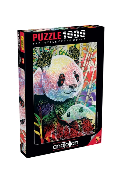 Anatolian 1000 Parçalık Puzzle - Panda 1099 ürün görseli 1