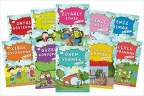 Masallarla Görgü Kuralları - Set ( 10 Kitap ) ürün görseli 1