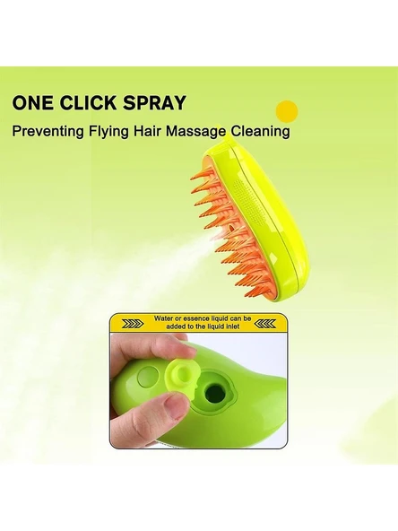 Pet Brush Buharlı Şarjlı Kedi Köpek Yıkama Aparatı - DG-2113 ürün görseli 1