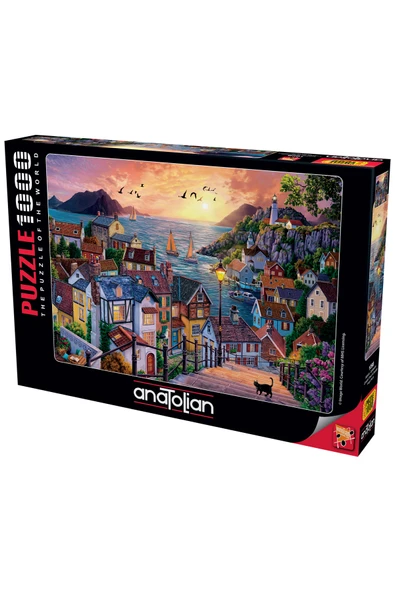Anatolian 1000 Parçalık Puzzle - Sahilde Günbatımı 1098 ürün görseli 1