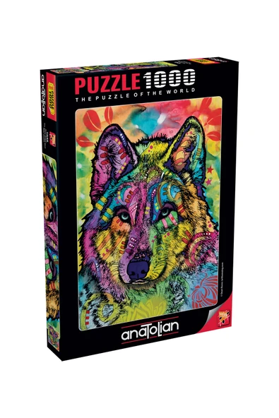 Anatolian 1000 Parçalık Puzzle - Kurt Bakışı 1048 ürün görseli 1