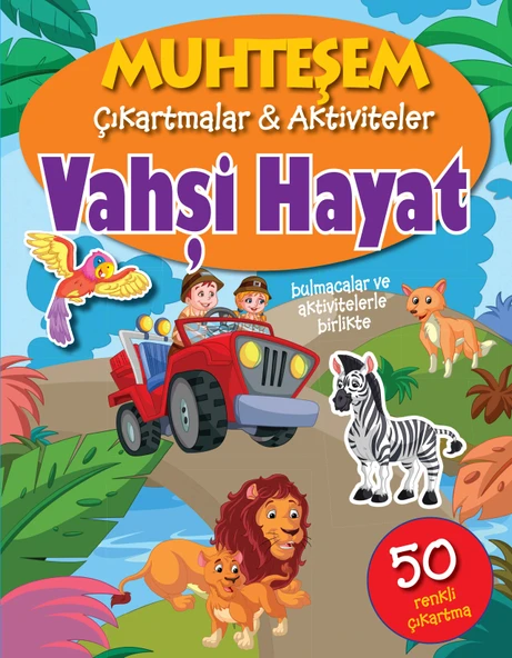 Muhteşem Çıkartmalar ve Aktiviteler - Vahşi Hayat ürün görseli 1