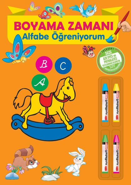 Boyama Zamanı: Alfabe Öğreniyorum ürün görseli 1