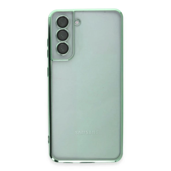 Samsung Galaxy S21 Fe Kılıf Razer Lensli Silikon - Yeşil ürün görseli 1