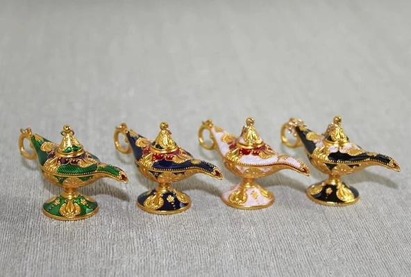 Mineli Metal Alaatin Lambası Alk3839 ürün görseli 1