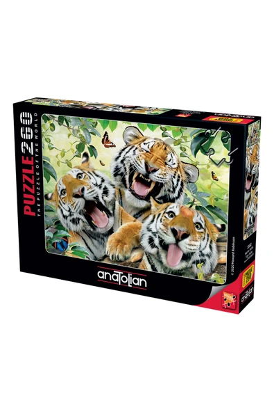 Anatolian 260 Parça XL Puzzle - Kaplan Selfisi 3332 ürün görseli 1