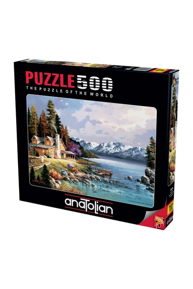 Anatolian 500 Parçalık Puzzle - Dağ Evi 3534 ürün görseli 1