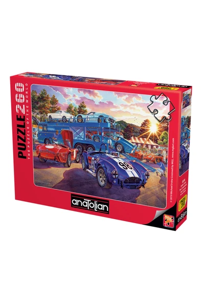 Anatolian 260 Parça XL Puzzle - Araba Yarışı 3330 ürün görseli 1