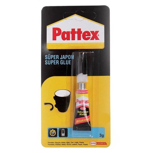 Pattex Süper Japon Yapıştırıcı 3 gr - 8691451560063 ürün görseli 1