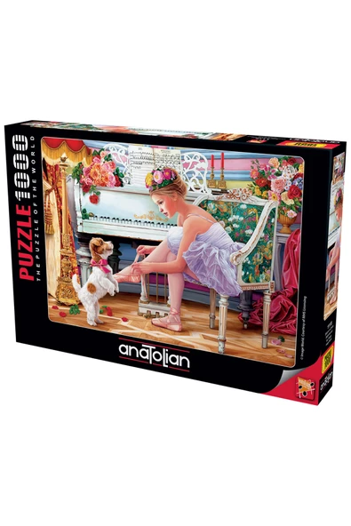 Anatolian 1000 Parçalık Puzzle - Balerin ve Dostu 1115 ürün görseli 1
