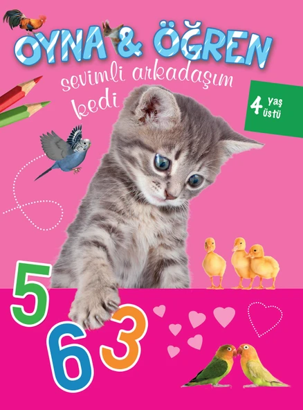 Oyna Öğren Sevimli Arkadaşım Kedi 4 Yaş Üstü ürün görseli 1