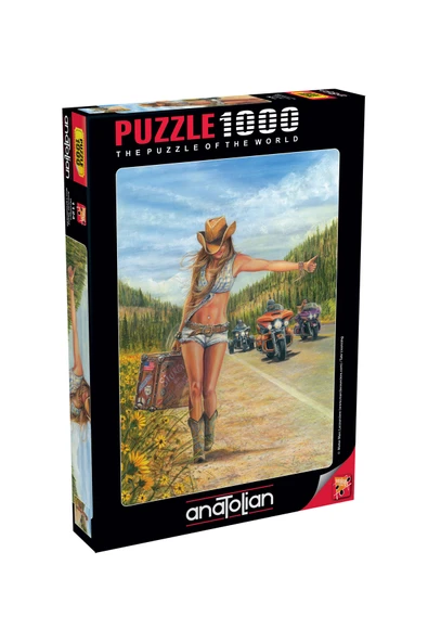 Anatolian 1000 Parçalık Puzzle - Otostopçu 1124 ürün görseli 1