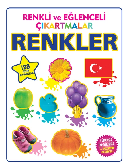 Renkli ve Eğlenceli Çıkartmalar Renkler ürün görseli 1