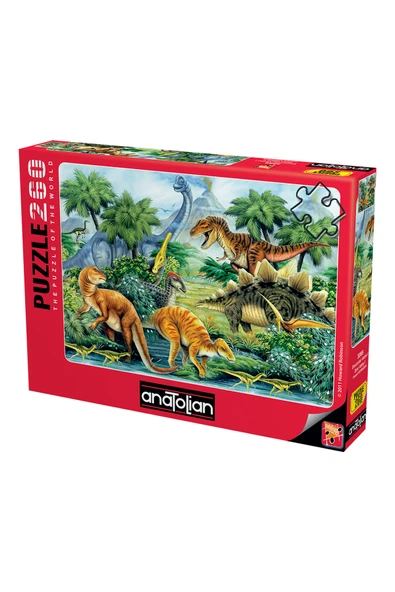 Anatolian 260 Parça XL Puzzle - Dinozorlar Vadisi I 3285 ürün görseli 1