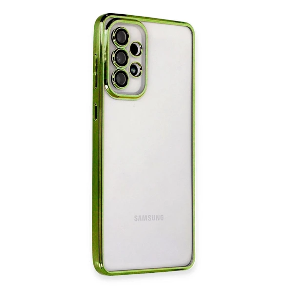 Samsung Galaxy A73 5g Kılıf Razer Lensli Silikon - Yeşil ürün görseli 1