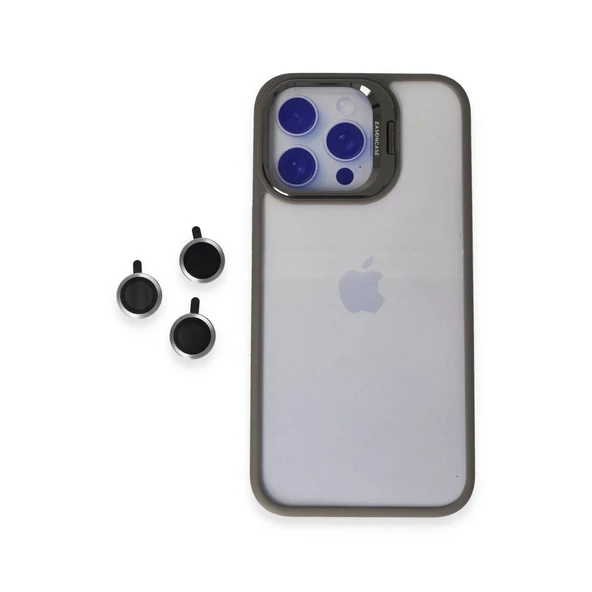 Joko Apple İphone 15 Pro Max Kılıf Roblox Lens Standlı Kapak - Titan Gri ürün görseli 1