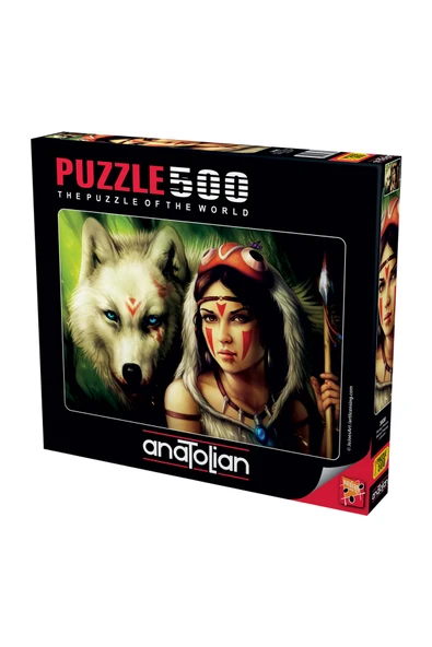 Anatolian 500 Parçalık Puzzle - Savaşçı Prenses 3600 ürün görseli 1