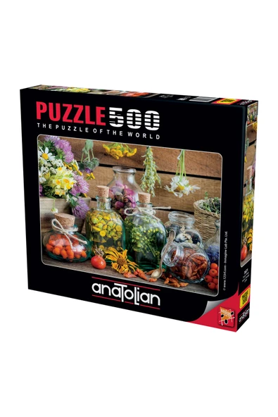 Anatolian 500 Parçalık Puzzle - Doğal Terapi 3621 ürün görseli 1